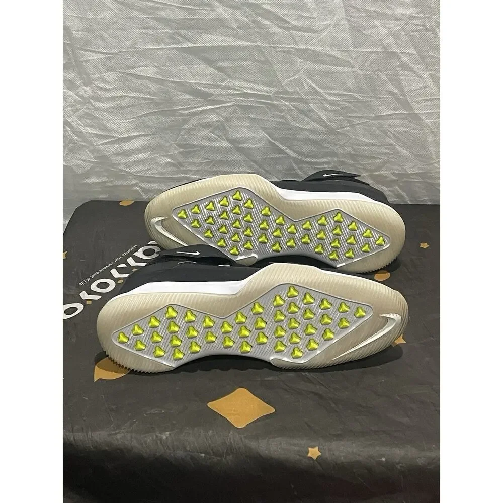 New Men’s 13 Nike Football Turf Black Alpha Menace Force Savage AQ8130-001